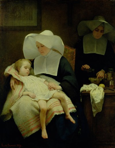 Las Hermanas de la Misericordia, 1859 de Henriette Browne